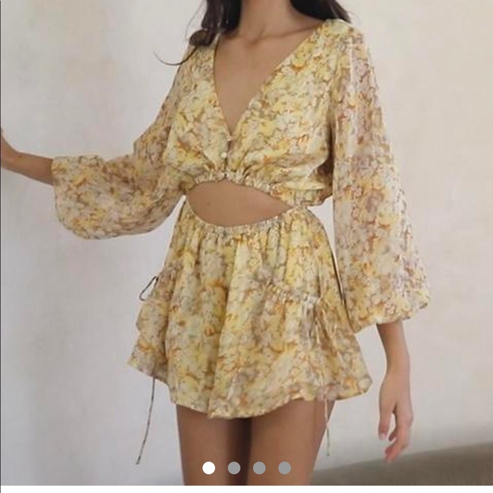 Sabo skirt romper playsuit